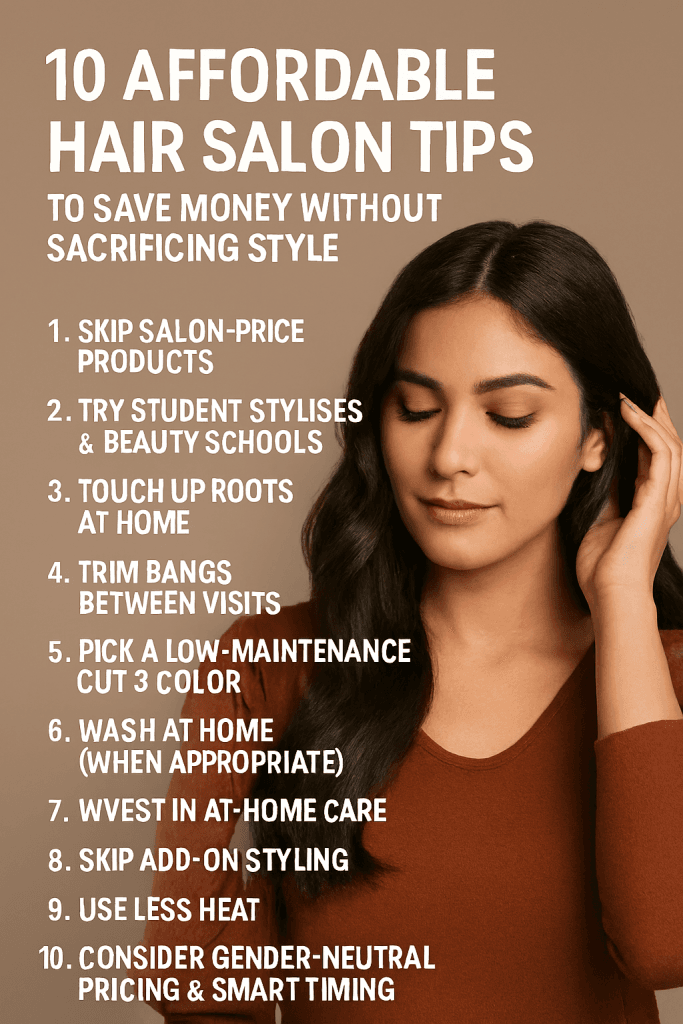 10 Affordable Hair Salon Tips | 10 Affordable Hair Salon Tips: how to save money on hair care in 2025 | TamzidulHaque.com 10 Affordable Hair Salon Tips & hair care products in amazon link-https://amzn.to/4nqnsEX