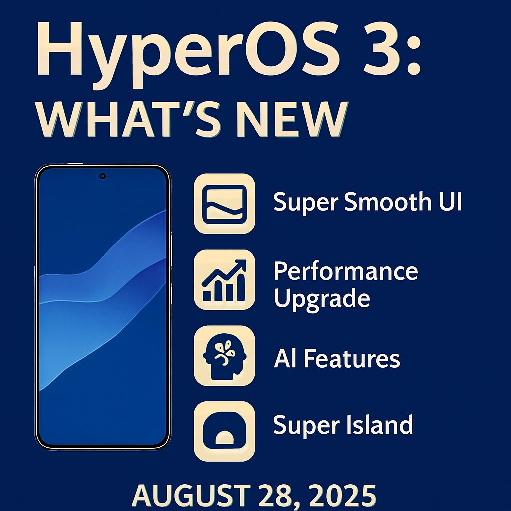 Xiaomi HyperOS 3 নতুন ফিচার