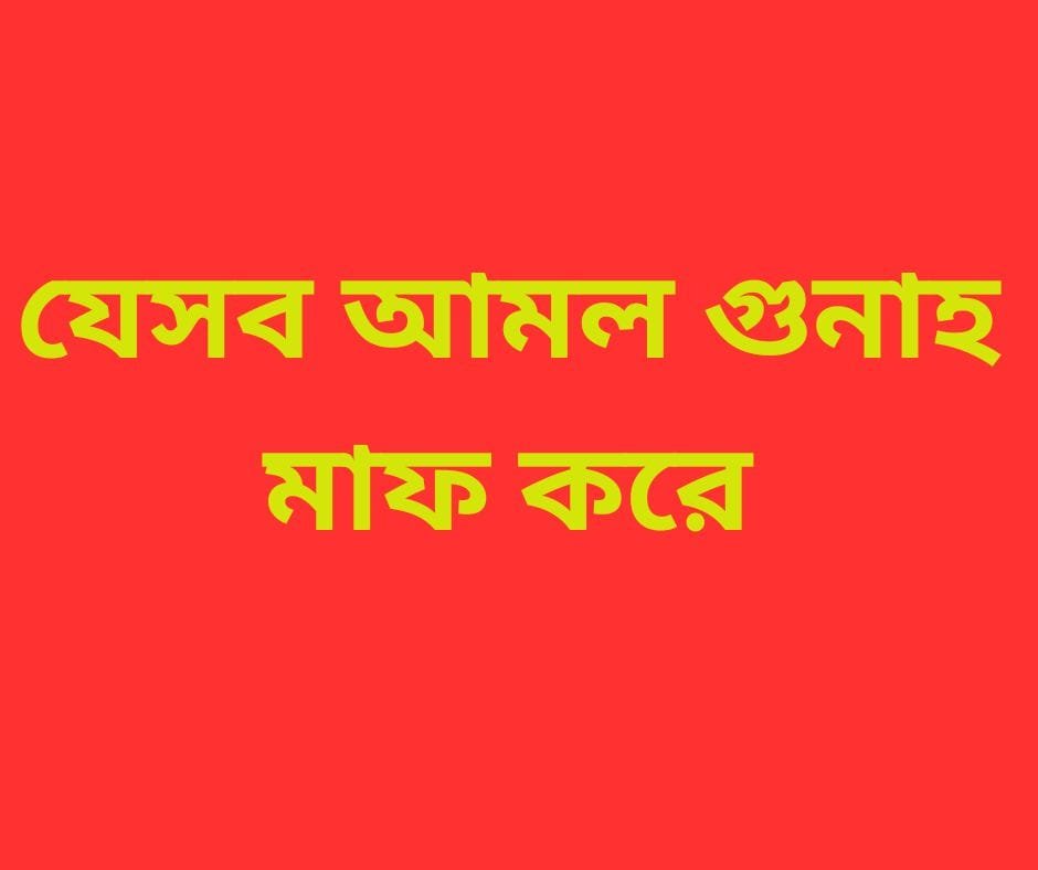 যেসব আমল গুনাহ মাফ করে | যেসব আমল গুনাহ মাফ করে – কুরআন ও হাদিসের আলোকে (২০২৫ আপডেট) | TamzidulHaque.com যেসব আমল গুনাহ মাফ করে
