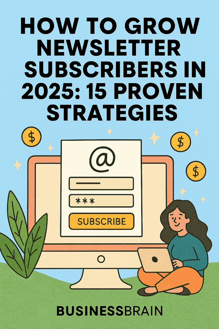 How to Grow Newsletter Subscribers in 2025 15 Proven Strategies