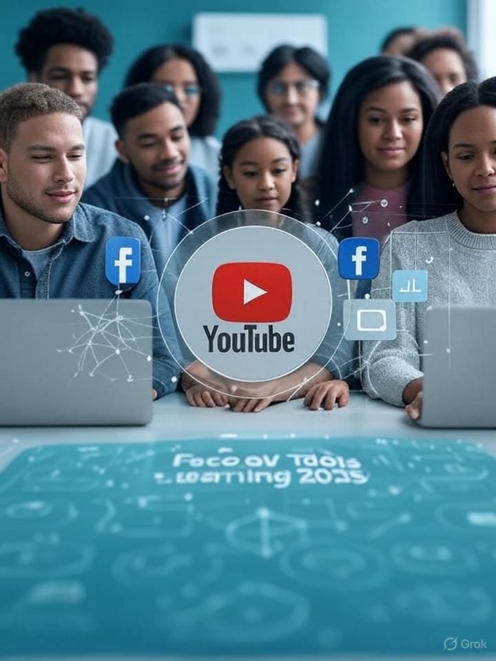Top AI Tools to Learn on Facebook and YouTube in 2025 | AI Tools Learning on Facebook and YouTube: Master the Future of Tech Skills in 2025 | TamzidulHaque.com Top AI Tools to Learn on Facebook and YouTube in 2025
