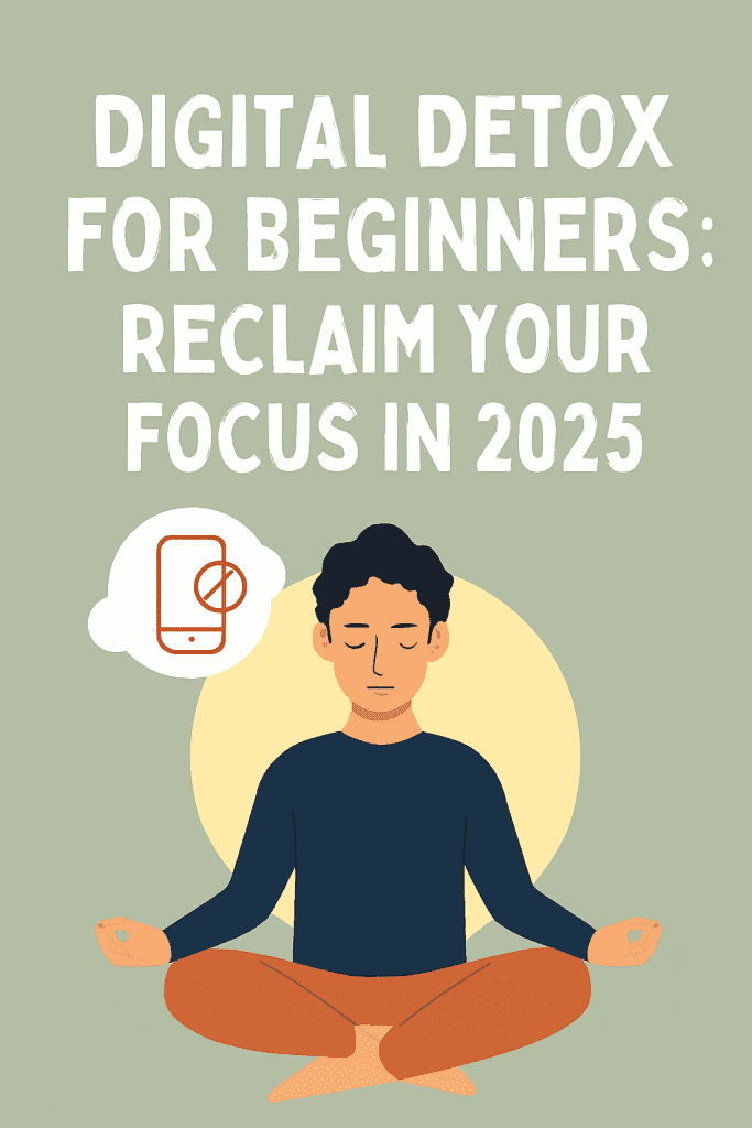 digital detox for beginners 2025 1 | Digital Detox for Beginners: Reclaim Your Focus in 2025 | TamzidulHaque.com digital detox for beginners 2025
