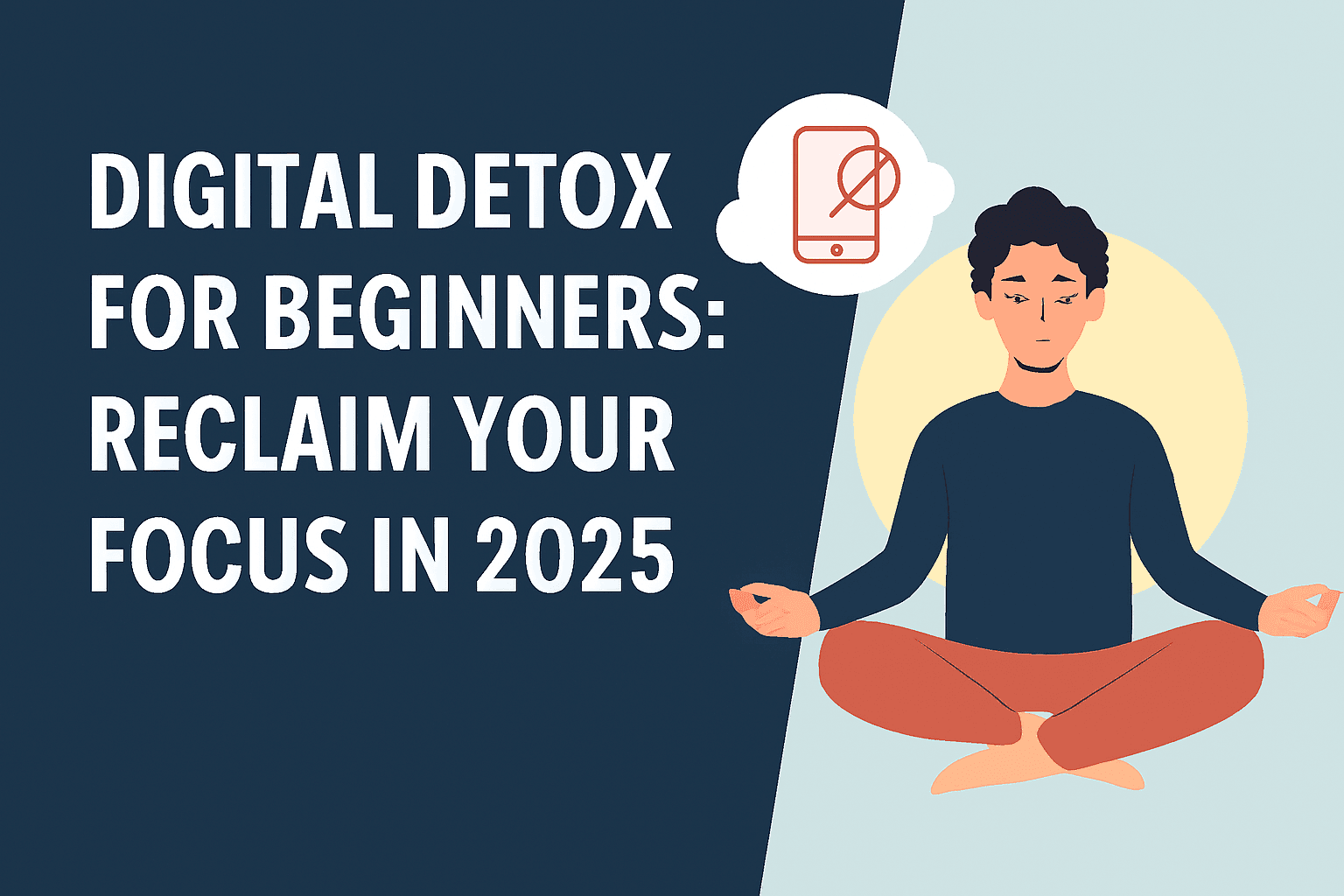 digital detox for beginners | Digital Detox for Beginners: Reclaim Your Focus in 2025 | TamzidulHaque.com digital detox for beginners