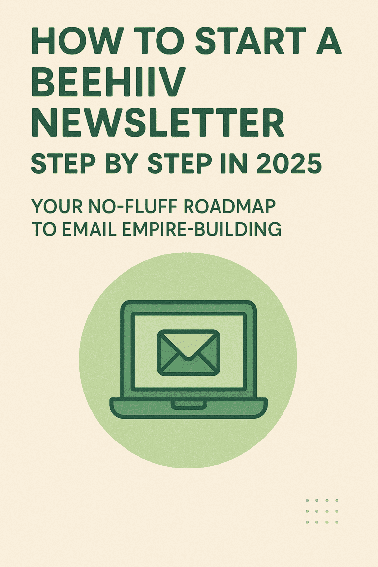how to start a Behiiv newsletter step by step