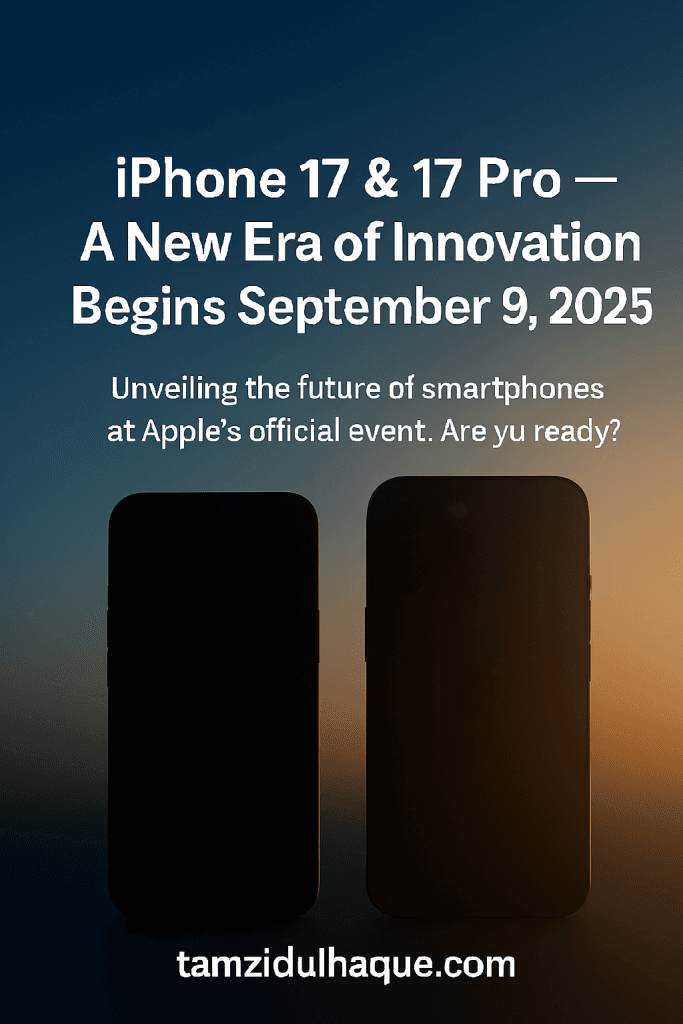 Unveiling the future of smartphones at Apple’s official event. Are you ready?