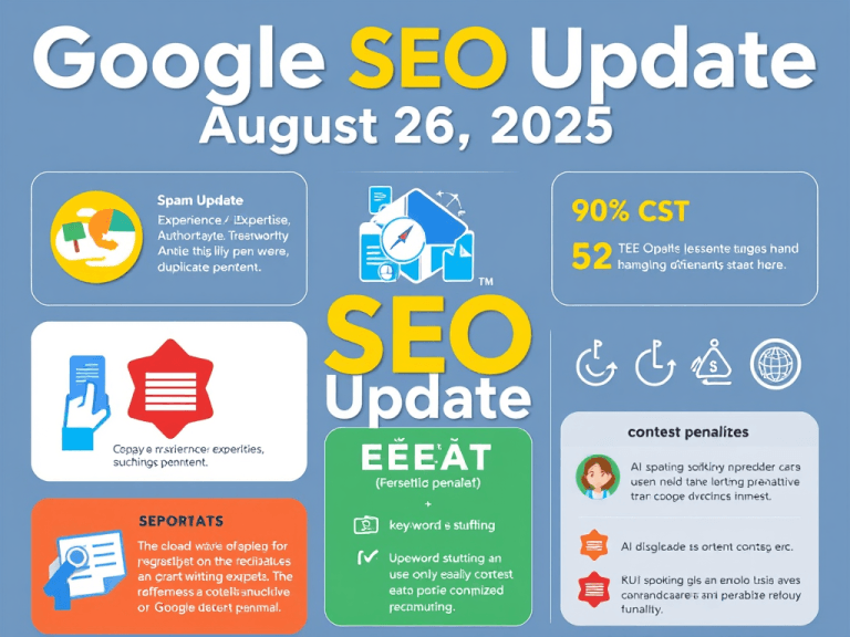 image | Google SEO Update – August 26, 2025 (Infographic) | TamzidulHaque.com