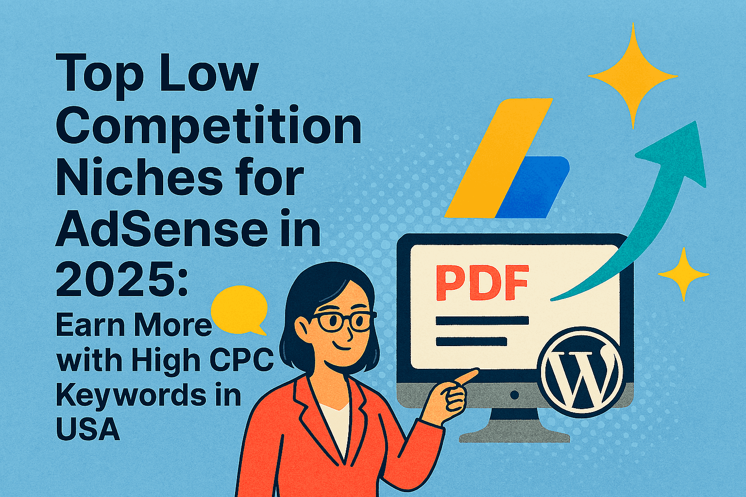 low competition niches for AdSense 2025 | Top low competition niches for AdSense 2025: Your Guide to High CPC Earnings in the USA | TamzidulHaque.com low competition niches for AdSense 2025