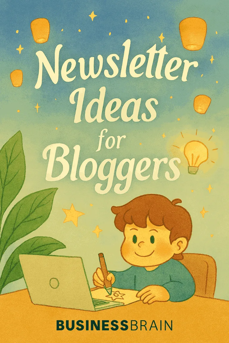 newsletter ideas for bloggers