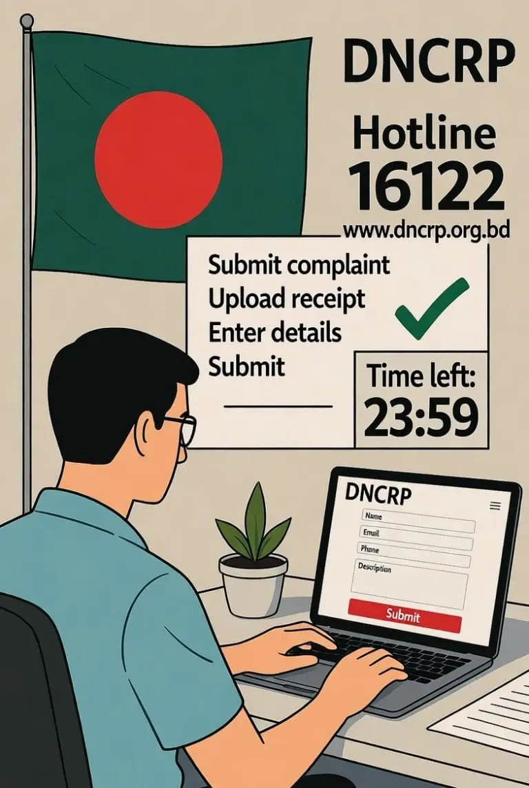 Bangladesh consumer complaint filing