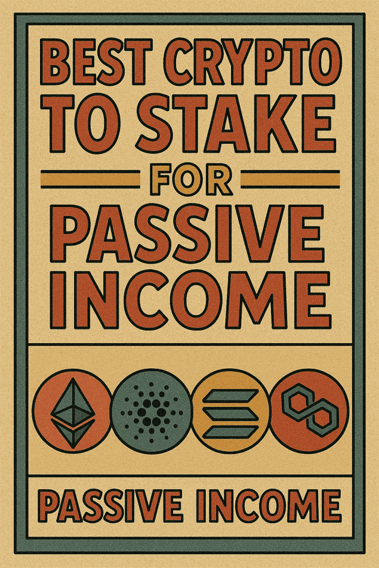 best crypto to stake for passive income