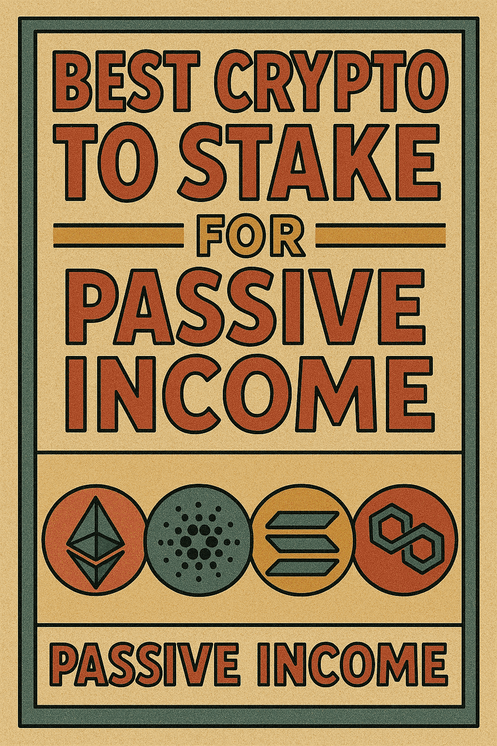 best crypto to stake for passive income
