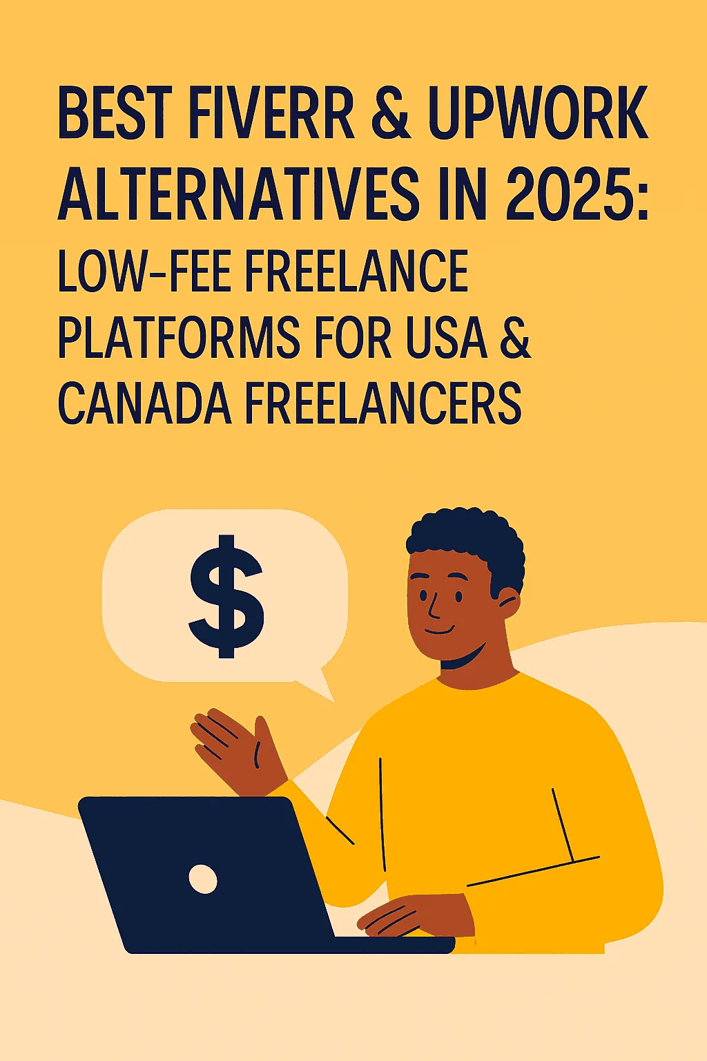 Best Fiverr Upwork Alternatives in 2025 | Best Fiverr & Upwork Alternatives in 2025: Low-Fee Freelance Platforms for USA & Canada Freelancers | TamzidulHaque.com Fiverr alternatives for beginners 2025
