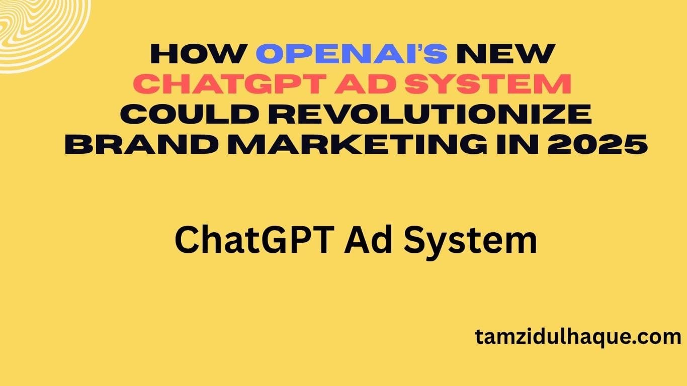 ChatGPT advertising platform