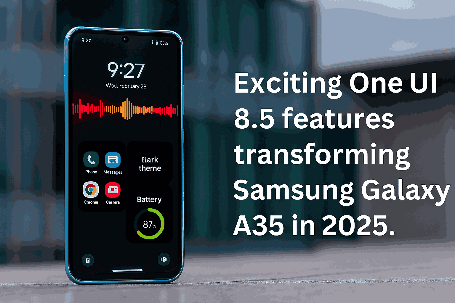 One UI 8.5 new features | One UI 8.5: The Update That's Making My Galaxy A35 Feel Brand New Again (And Why You Need It Now) | TamzidulHaque.com One UI 8.5 new features