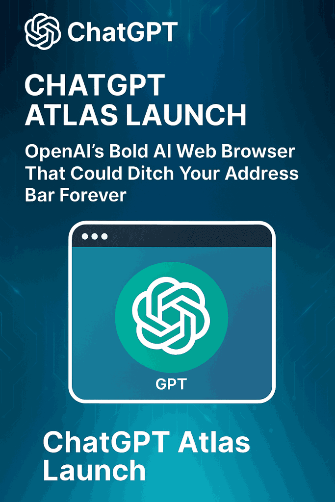 OpenAI web browser launch 2025 | ChatGPT Atlas Launch: ChatGPT Atlas Browser features That Could Ditch Your Address Bar Forever | TamzidulHaque.com