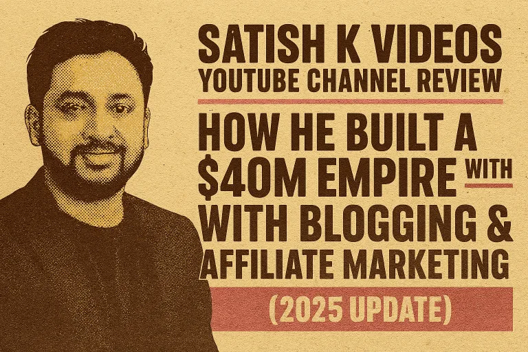 Satish K Videos YouTube channel review