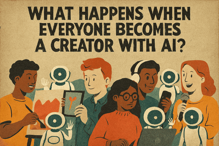 What Happens When Everyone Becomes a Creator with AI