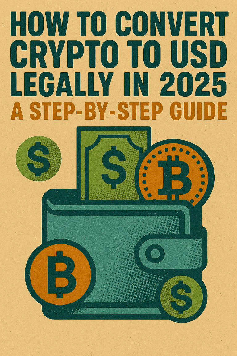 convert crypto to USD legally