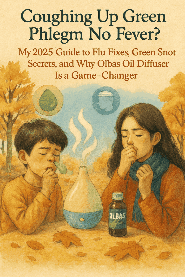coughing up green phlegm no fever