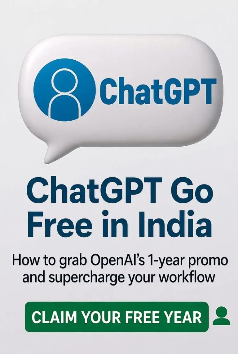 ChatGPT Go free India