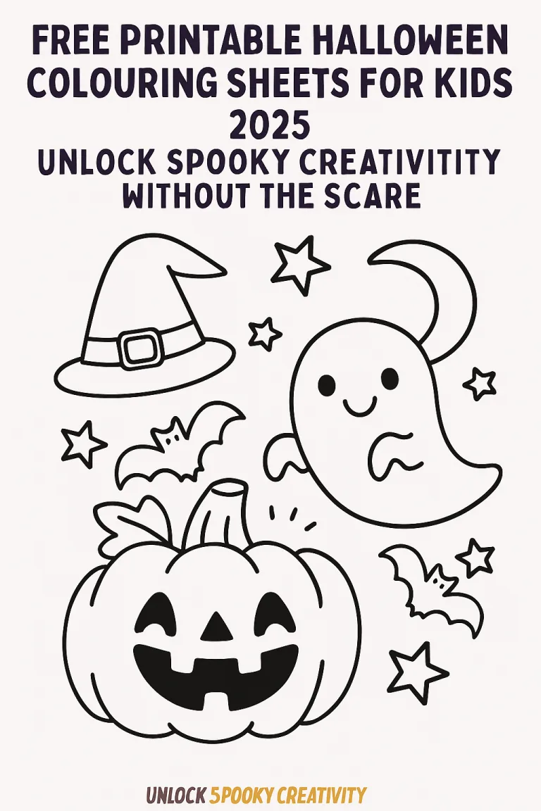 free printable halloween colouring sheets
