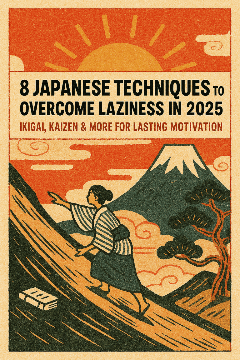 japanese habits to beat laziness