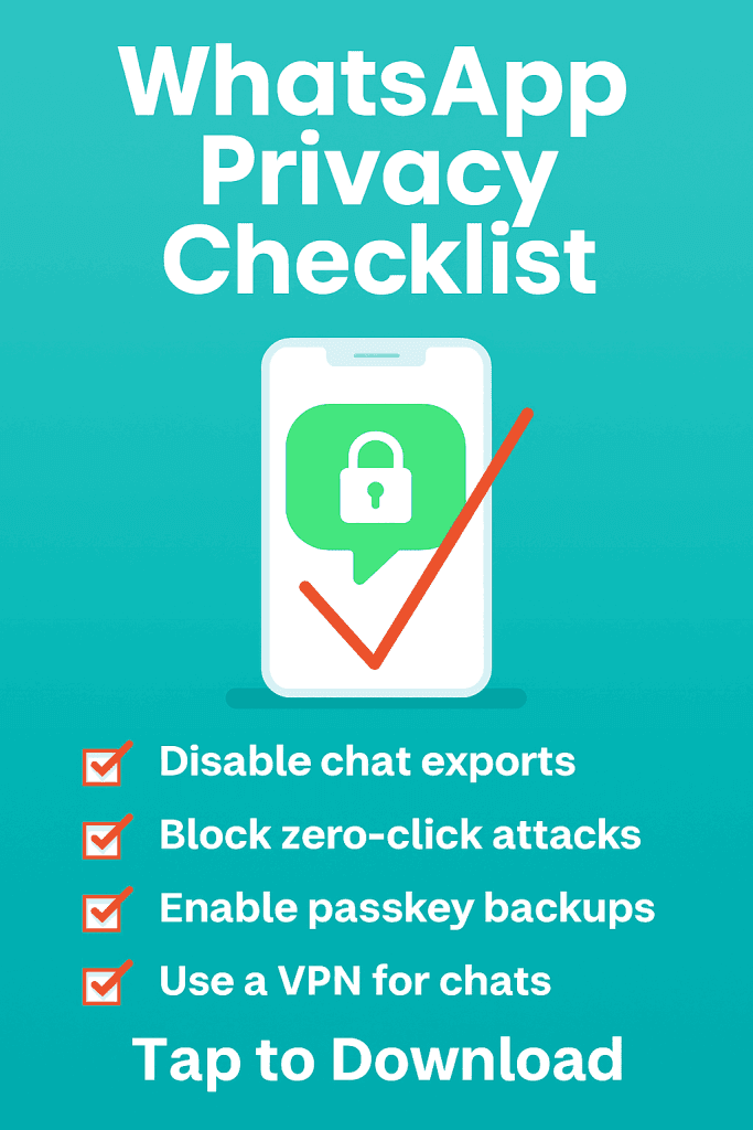 WhatsApp Privacy Update 2025