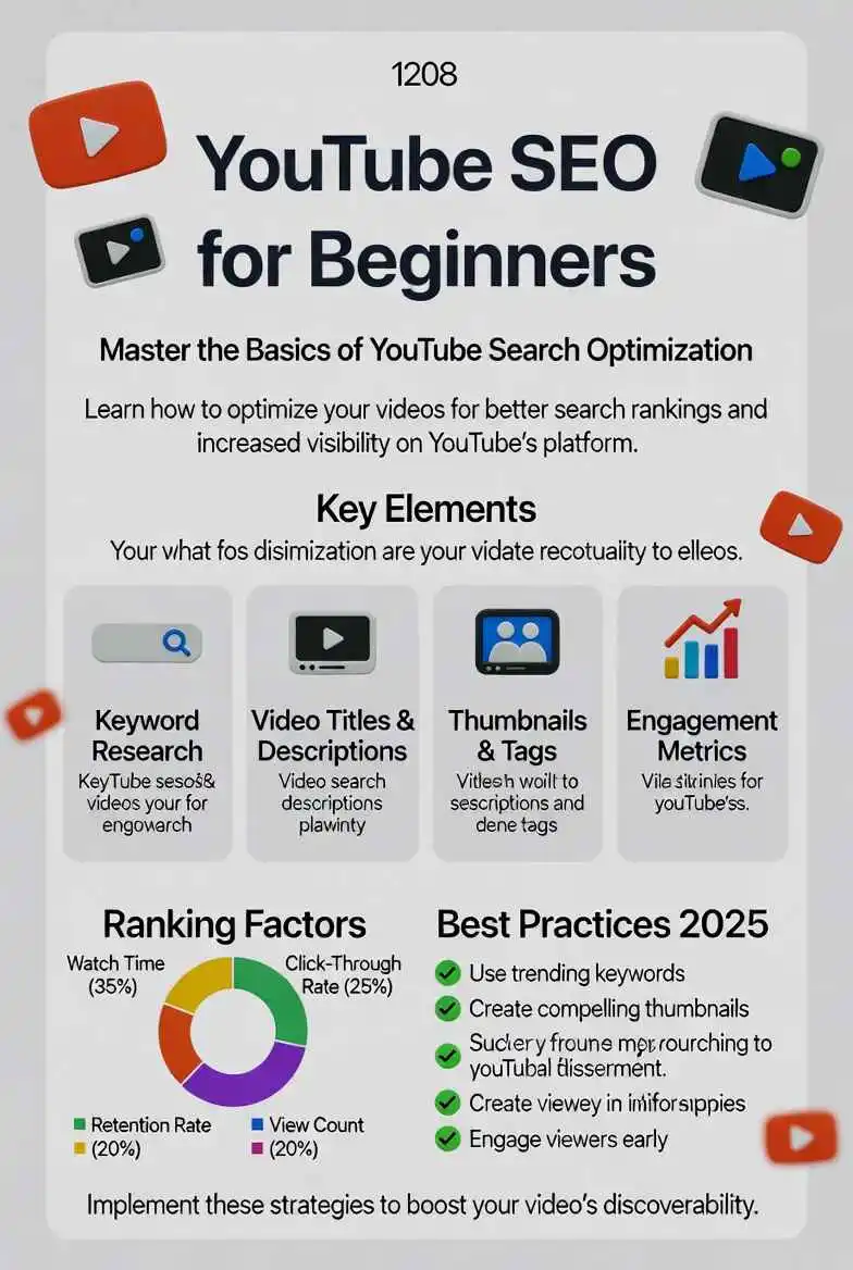 YouTube SEO for beginners | YouTube SEO for Beginners: 10 Simple Video SEO Best Practices to Rank on YouTube and Google in 2025 | TamzidulHaque.com YouTube SEO for beginners