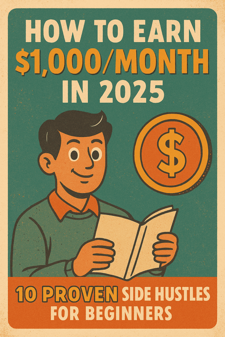 earn $1000 a month