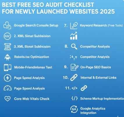 free SEO audit checklist for beginners