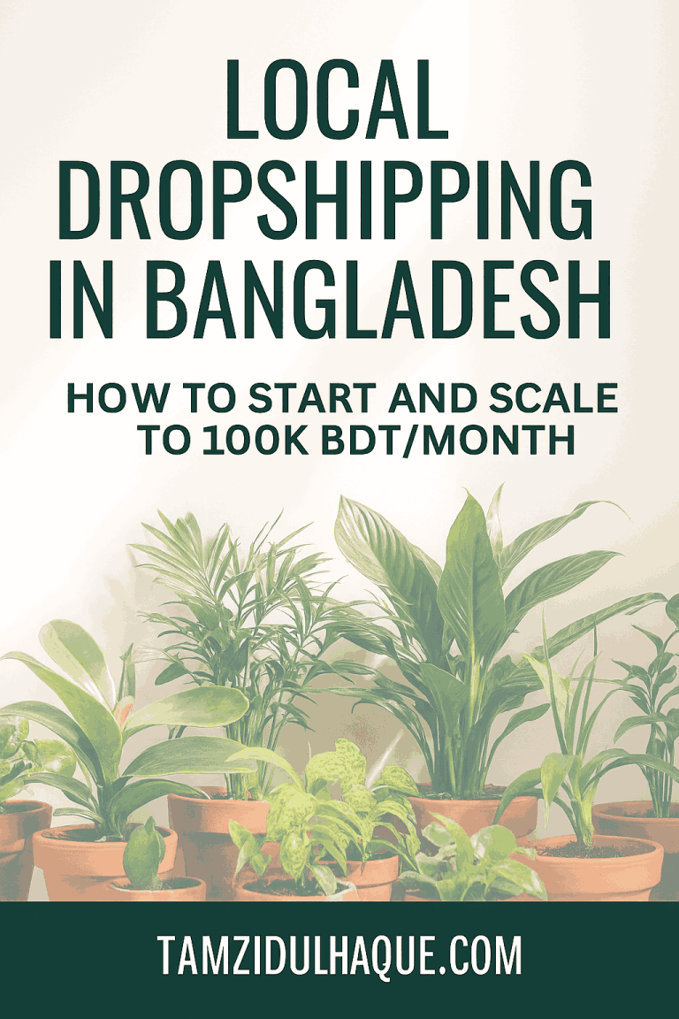 local dropshipping in Bangladesh