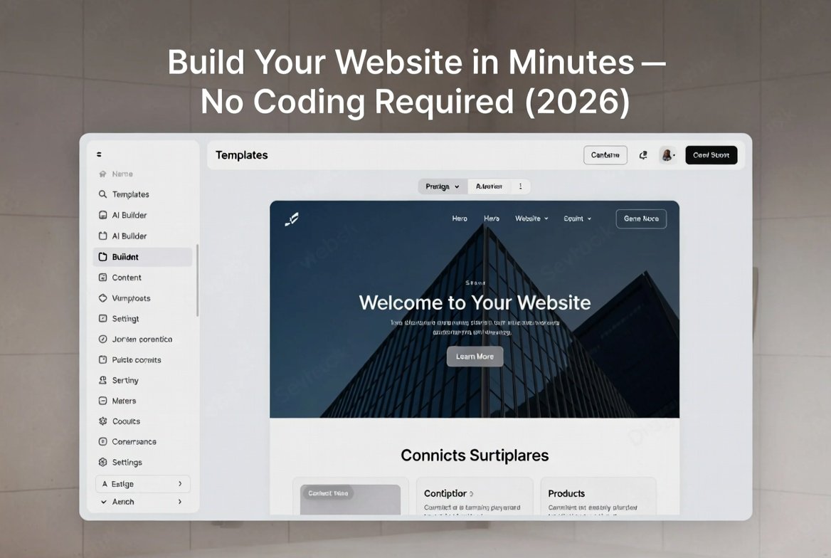 AI powered no code website builder interface creating a professional site in 2026 – Hostinger | How to Build Website Without Coding in 2026: The Complete Beginner’s Guide | TamzidulHaque.com AI-powered no-code website builder interface creating a professional site in 2026 – Hostinger example