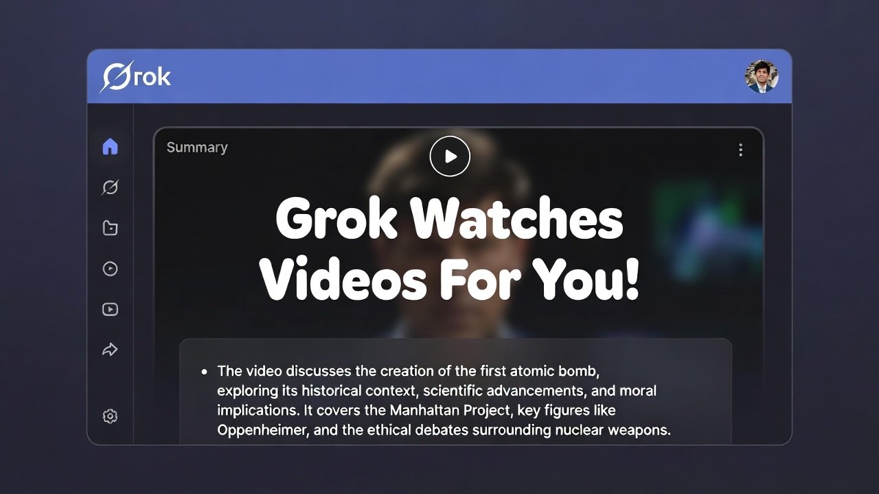 Grok AI video summarizer | Unlock Grok AI Video Summarizer: Save Hours Watching Videos in 2026! | TamzidulHaque.com Grok AI video summarizer