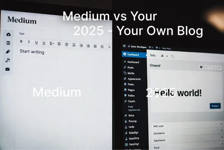 Should You Start Blogging on Medium in 2025 The Honest Truth for Beginners (Pros, Cons & Better Alternatives)
