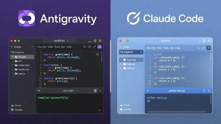 google antigravity vs claude code