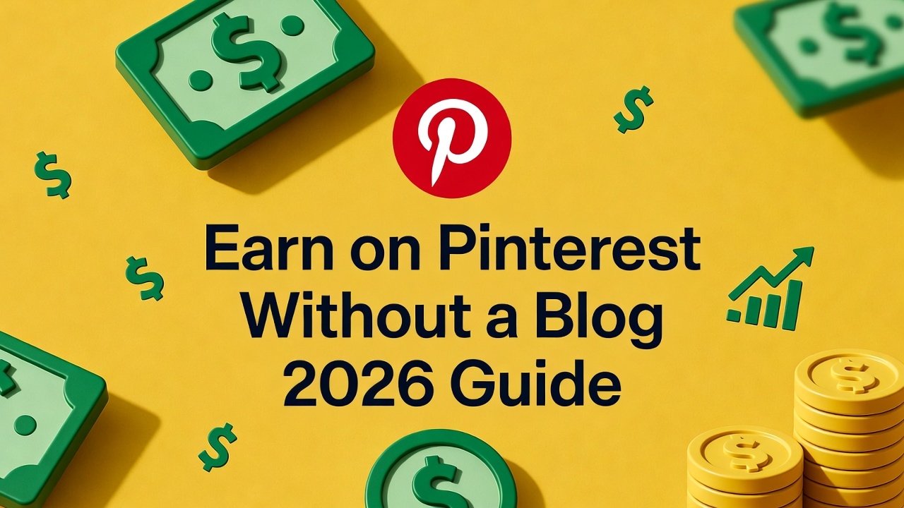 how to make money on Pinterest | How to Make Money on Pinterest Without a Blog (Easy Guide for Beginners in 2026) | TamzidulHaque.com how to make money on Pinterest