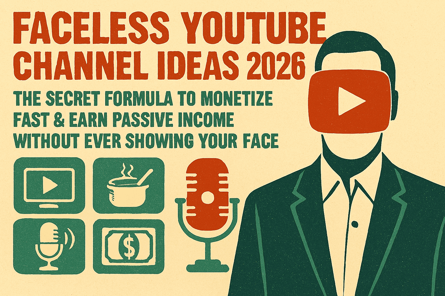 faceless youtube channel ideas 2026 | Unlock Faceless YouTube Channel Ideas 2026: The Secret Formula to Monetize Fast & Earn Passive Income Without Ever Showing Your Face | TamzidulHaque.com faceless youtube channel ideas 2026
