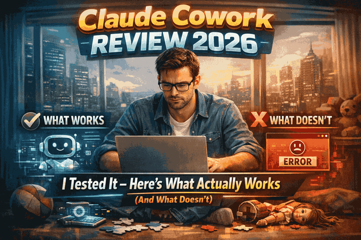 Claude Cowork Review 2026 | Claude Cowork Review 2026: I Tested It – Here's What Actually Works (And What Doesn't) | TamzidulHaque.com Claude Cowork Review 2026