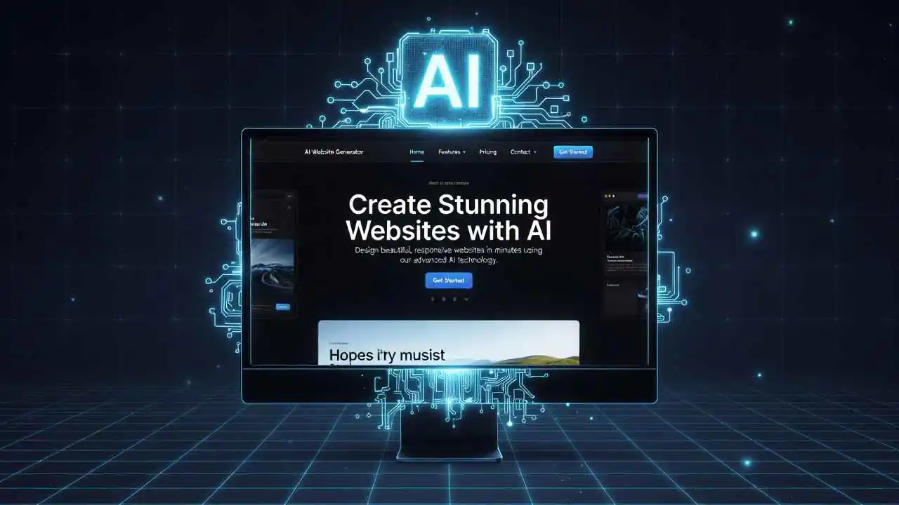 How to Create Stunning Websites Using AI